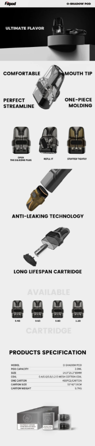 o-shadow主機 小菸 小油 主機 一次性 拋棄式 加熱煙