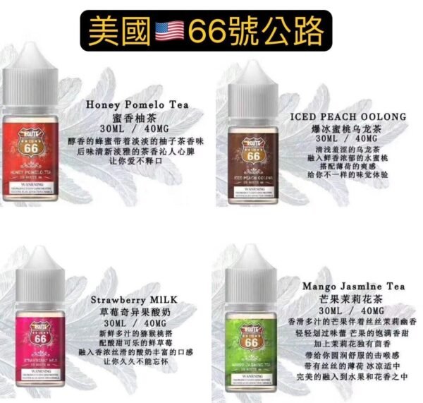 美國66公路 小菸油 小油 主機 拋棄式 煙彈 一次性